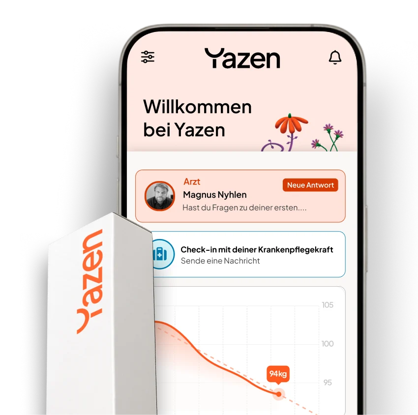 Einblick in die Yazen-App