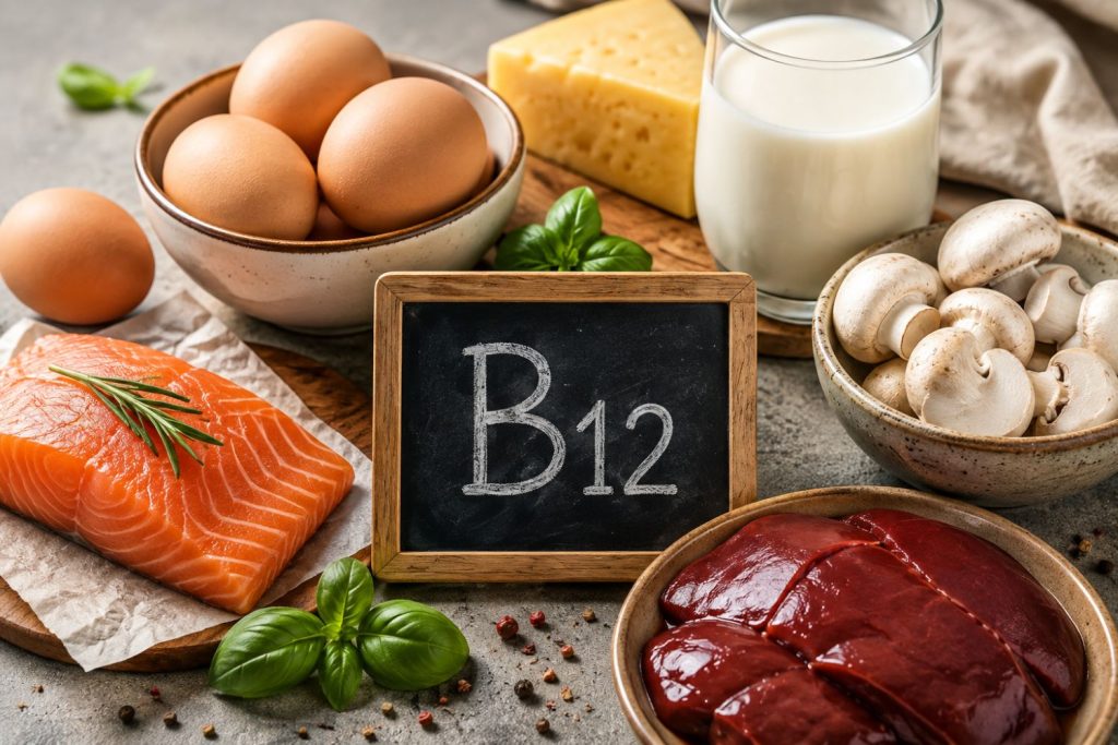 Lebensmittel mit Vitamin B12