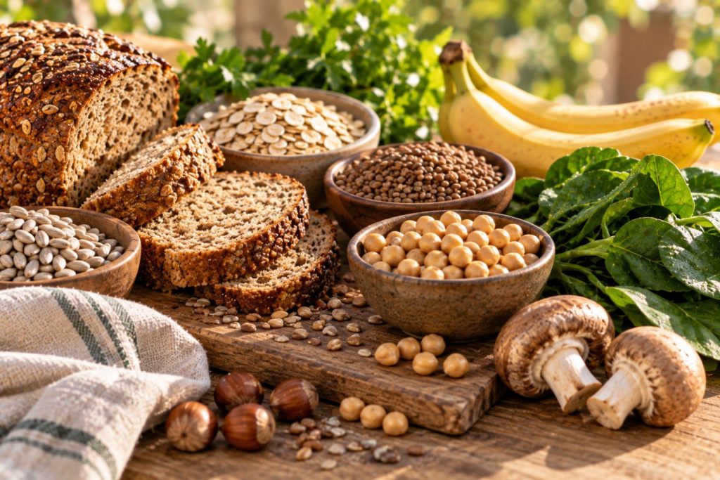 Vitamin-B1-haltige Lebensmittel